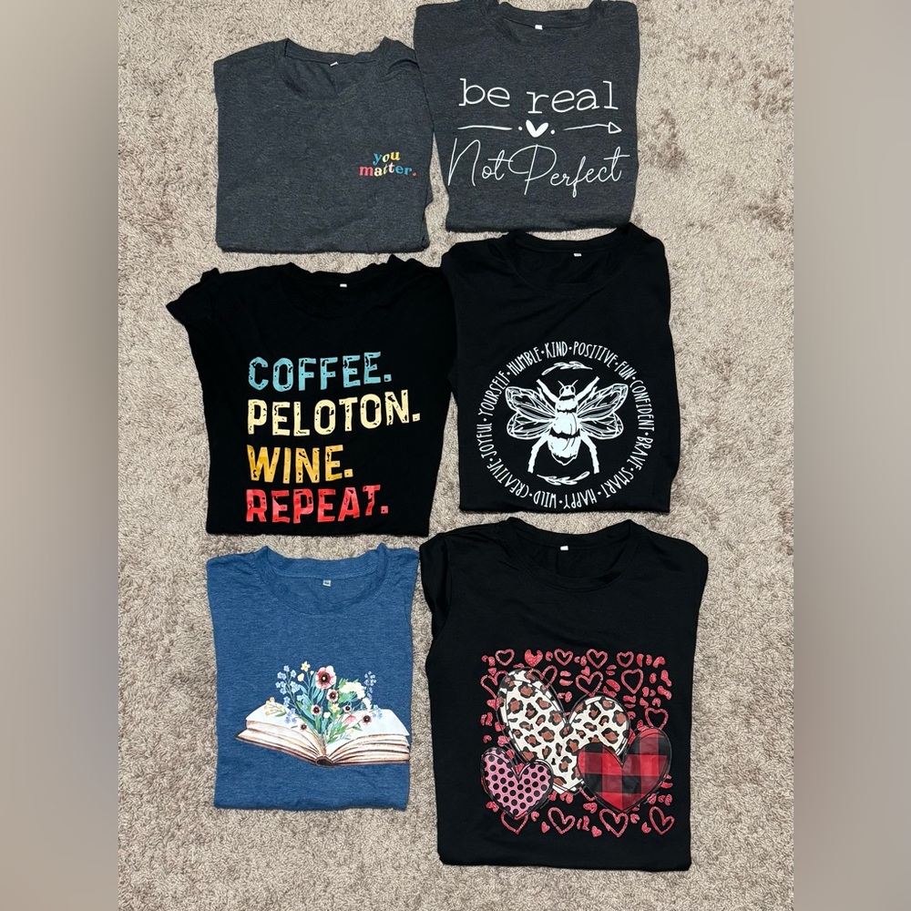 EUC T-Shirts size M (each)